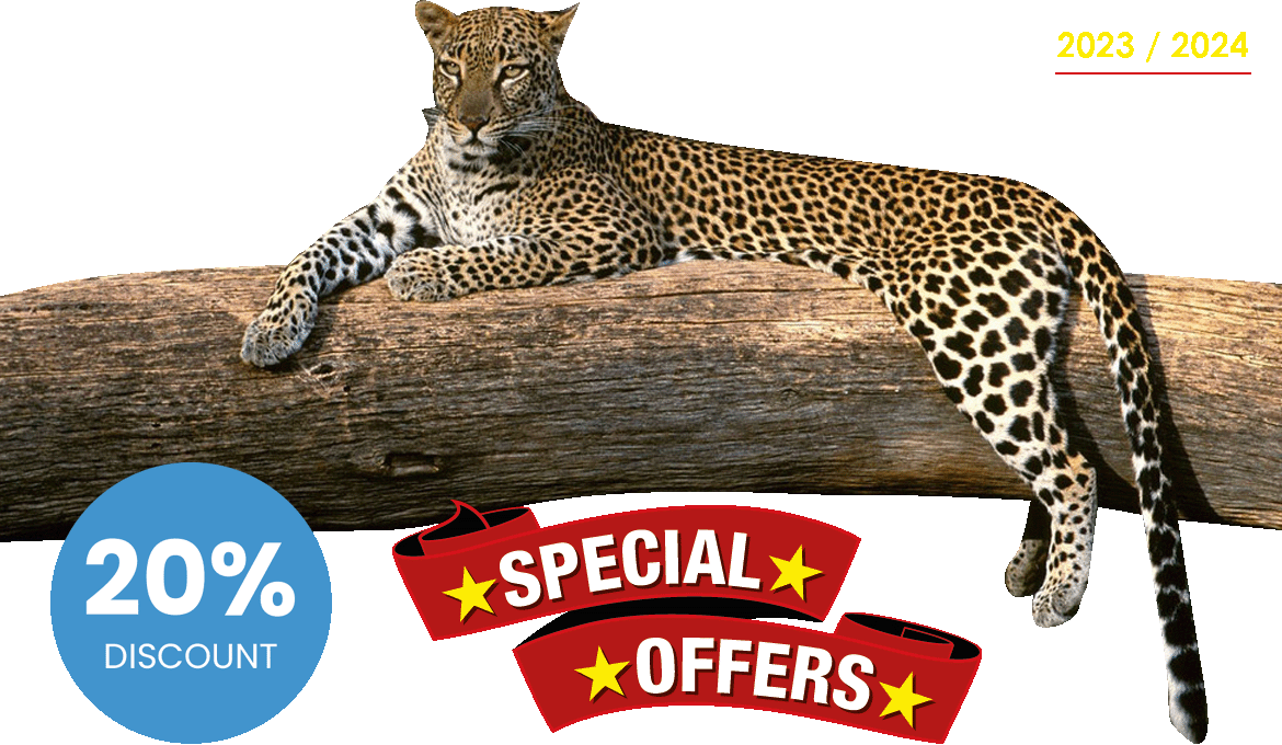 Africa wildlife safari travel discounts and special offers