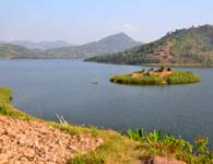 Rwanda twin lakes - Lake Burera and Lake Ruhondo