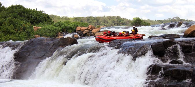 White water Rafting in Jinja at Nile - Uganda